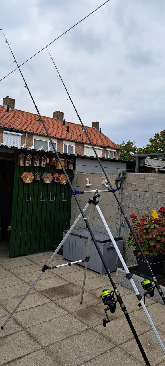 Te koop complete vis uitrusting