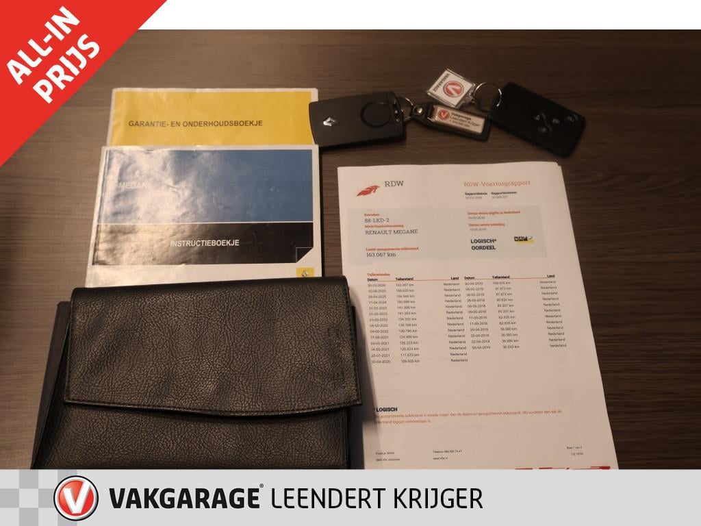 Renault Megane 1.4 tce dynamique|trekhaak|12 maanden bovag garantie|rijklaa
