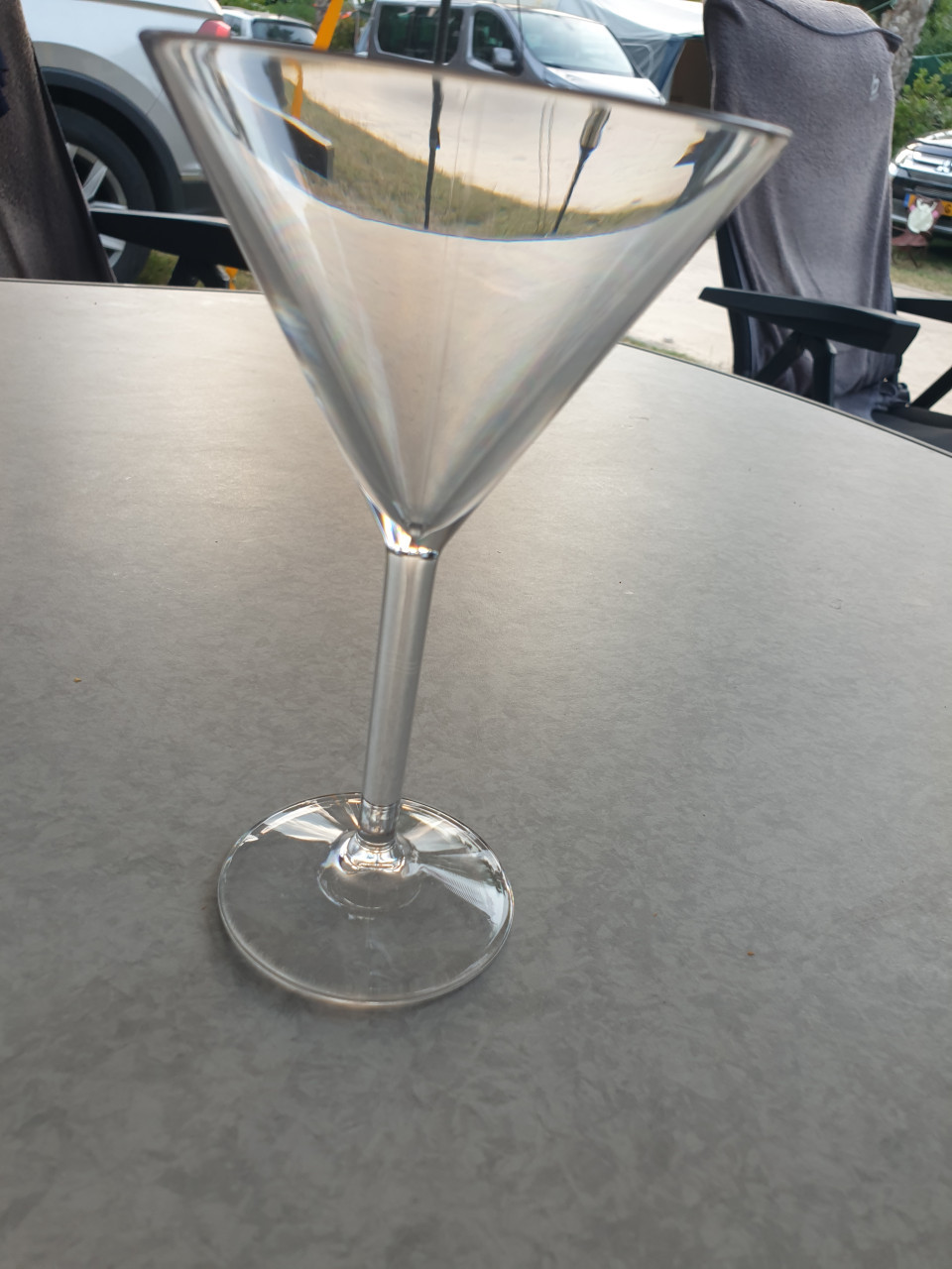 Martini glas kunststof