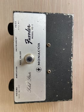ZELDZAME VINTAGE FUZZDER PEDAL MONACOR 7ties