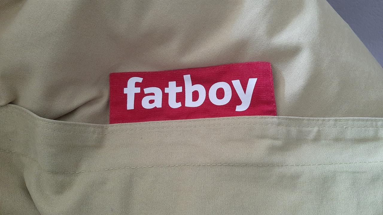 Fatboy zitzak (okergeel )