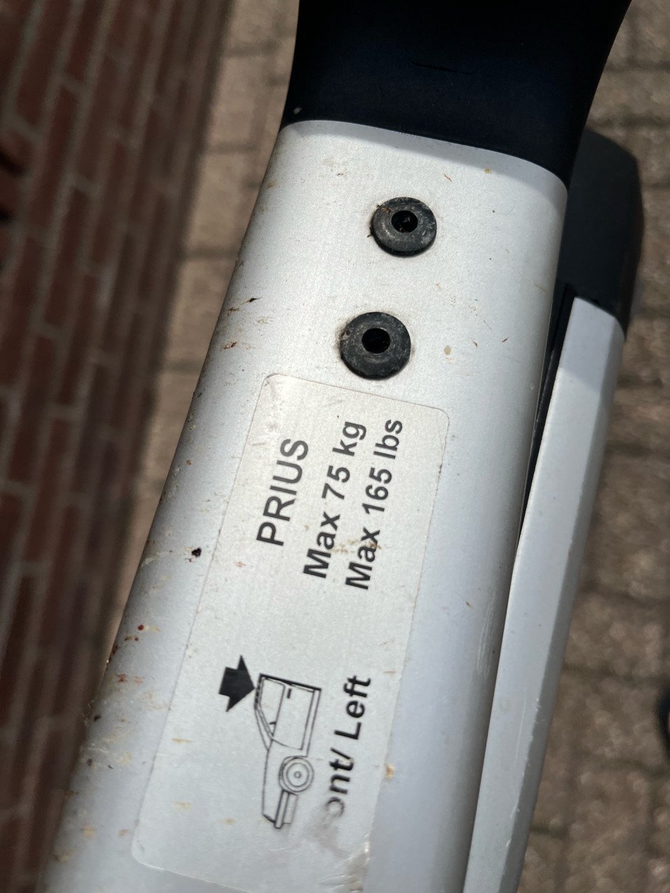 Originele Toyota Prius 3 Dakdragers