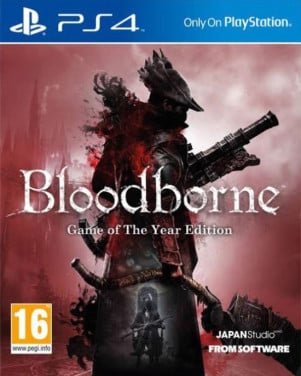 ZGAN PS4 game, BLOODBORNE, game of year edition geen krasje