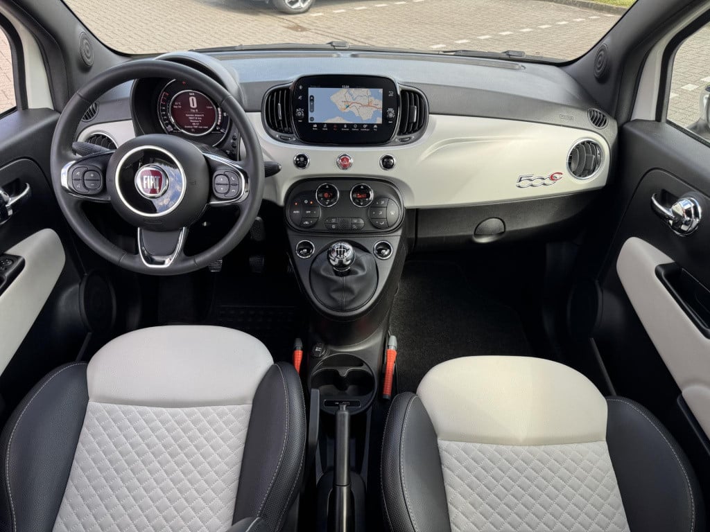 Fiat 500 C 1.0 hybrid star | navigatie full-map | park. sensor | cruise & c