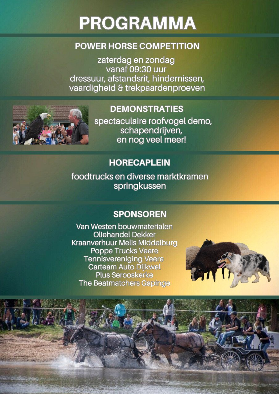 13/14 september Power Horse Competition Veere