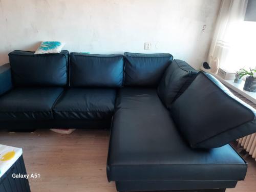 Mooie ruime bank sky leer