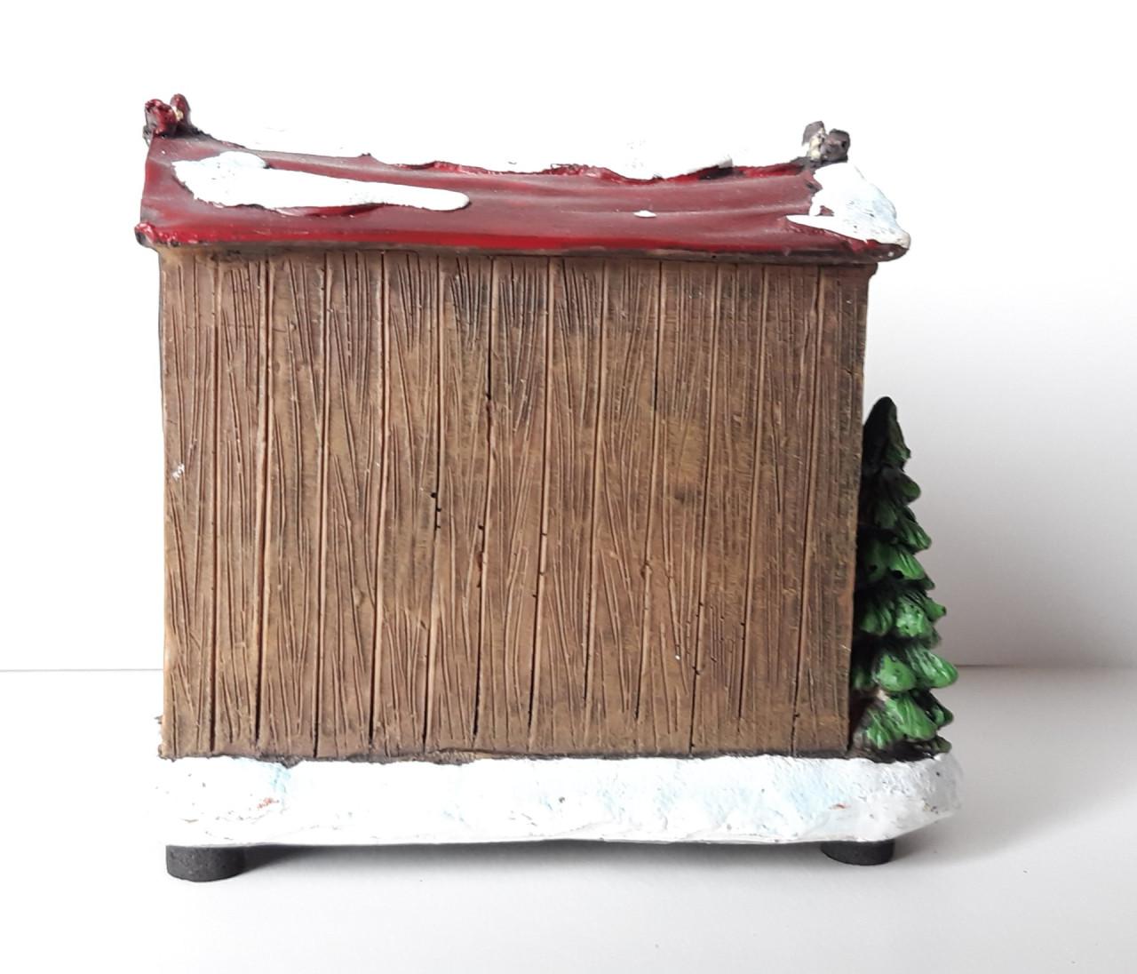 Hollands kraam: groente & fruit, kerst , decoratie met verlichting