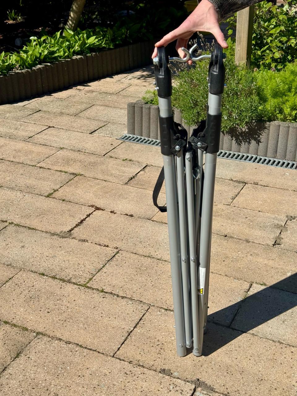 Opvouwbare eenpersoons hangmat van Kelsyus met draagtas