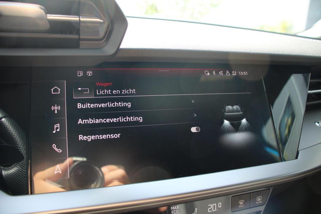 Audi A3 sportback 45 tfsi e s-line - matrix - turbo blauw - dab - virtual c