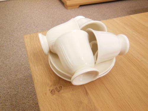 Espresso/Moccakopjes van Wedgwood Queens Shape