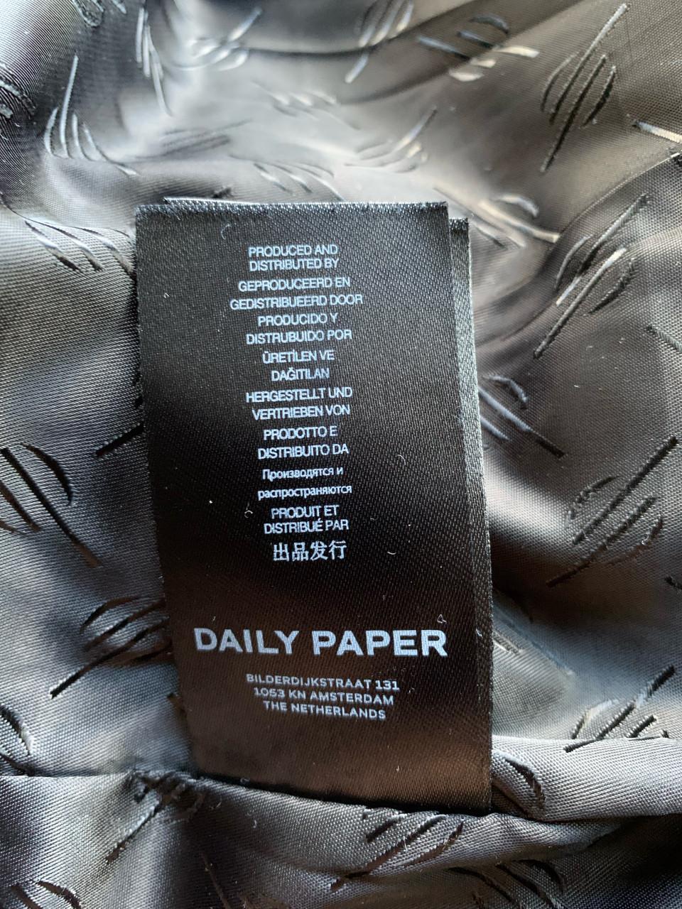 Daily Paper heren jas zwart maat L