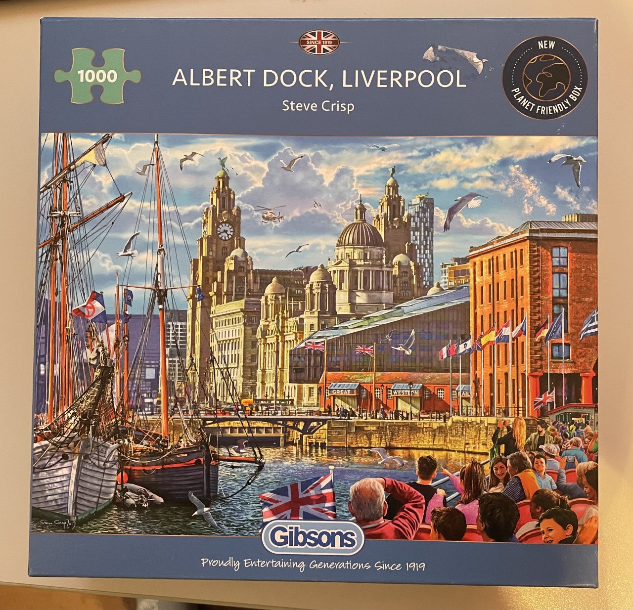Puzzel Gibsons: Albert dock, liverpool G6298