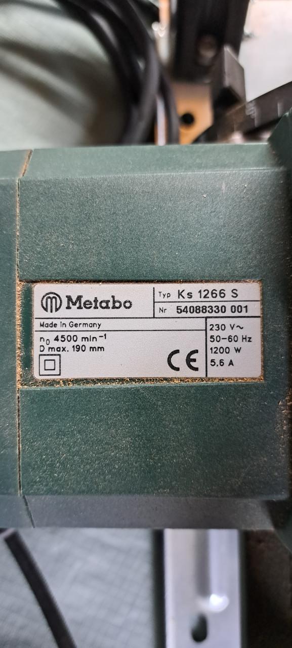 Metabo hand cirkelzaag.