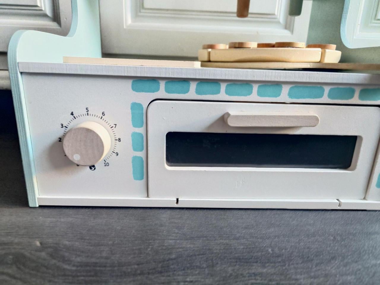 Houten pizza oven /keuken met accesoires