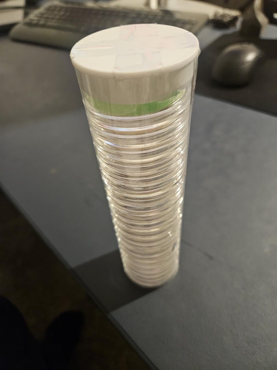 20x 1 oz zilver - Chinese Panda 2015 (20 stuks in tube)