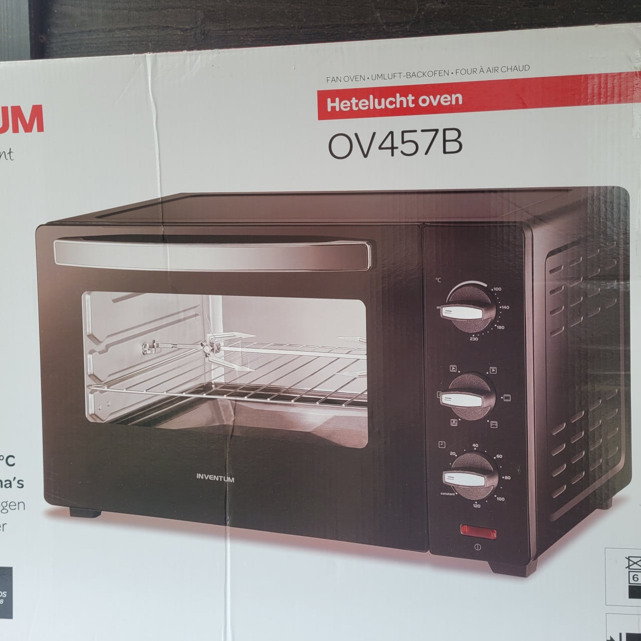 Nieuwe vrijstaande bakoven inventum