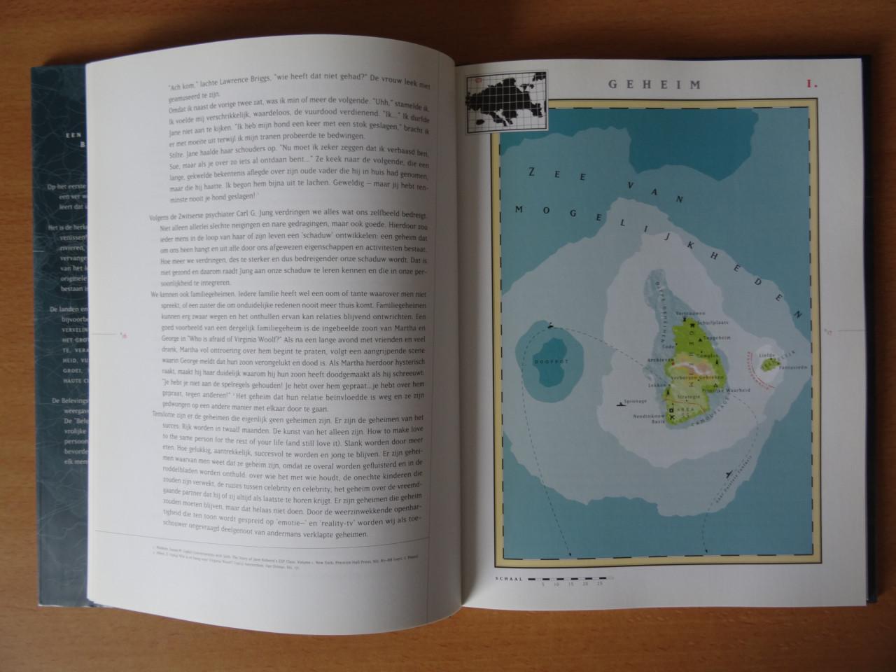 ATLAS VAN DE BELEVINGSWERELD met kaart - Louise v Swaaij en Jean Klare