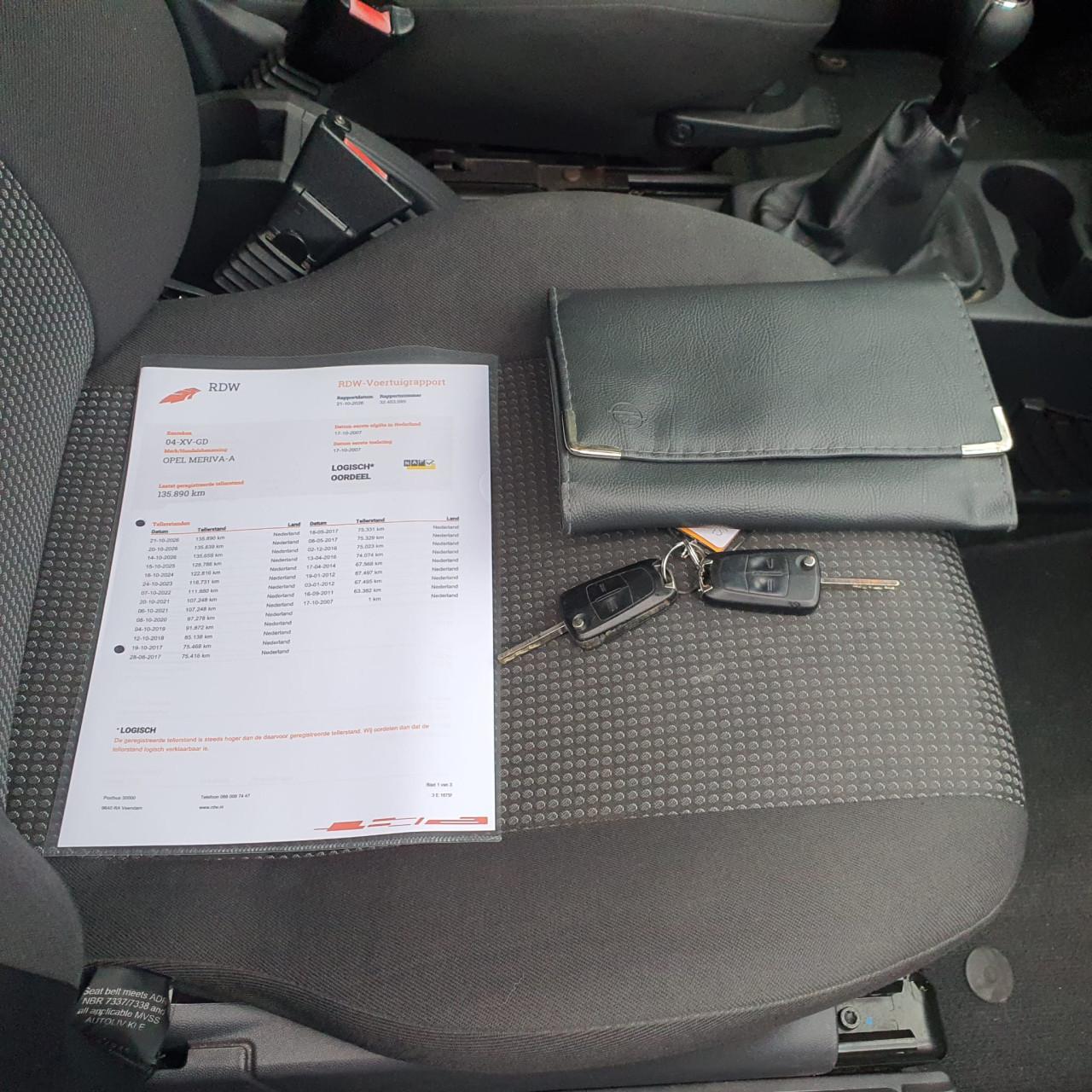 Opel Meriva 1.6-16V Temptation Verkocht