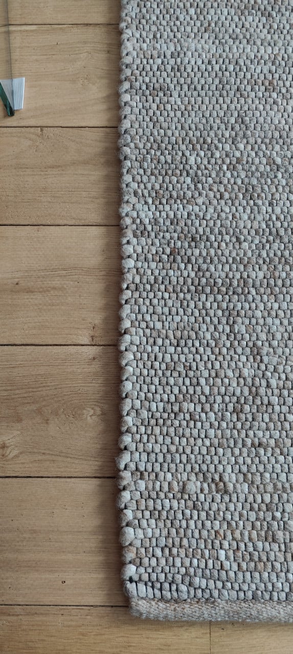 Vloerkleed van Nordic Weavers Wol Beige 160 x 230
