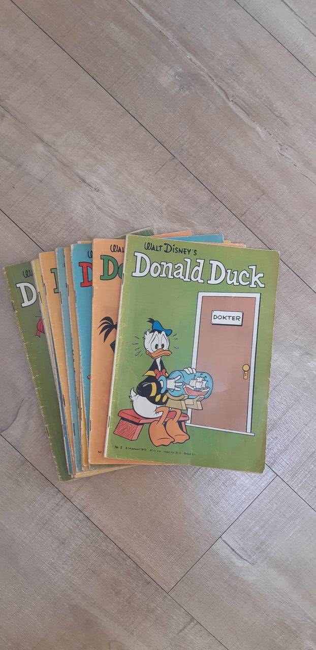 Diverse jaargangen Donald Duck 1972-1984