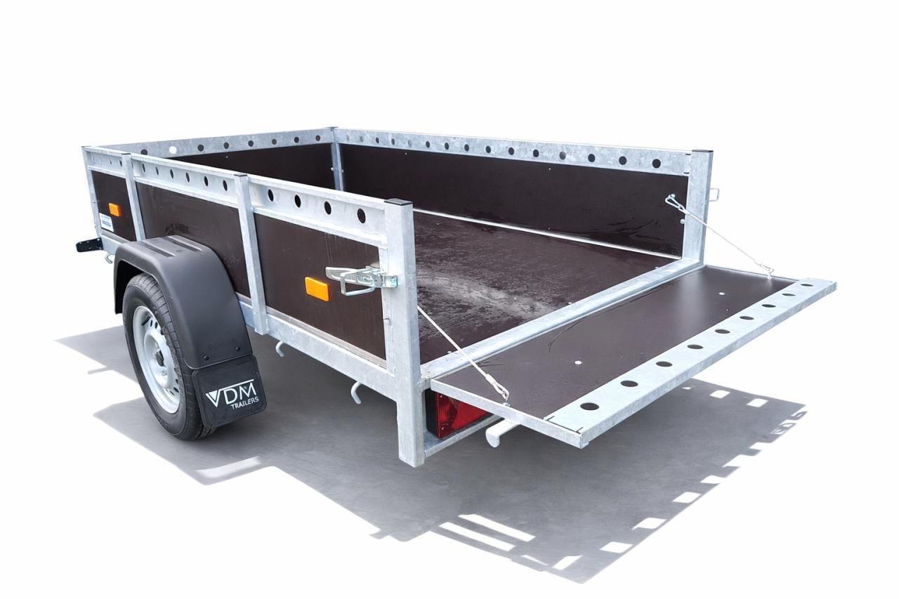 Nieuwe VDM ongeremde bakwagens uit voorraad | 750 kg | Scherpe prijzen