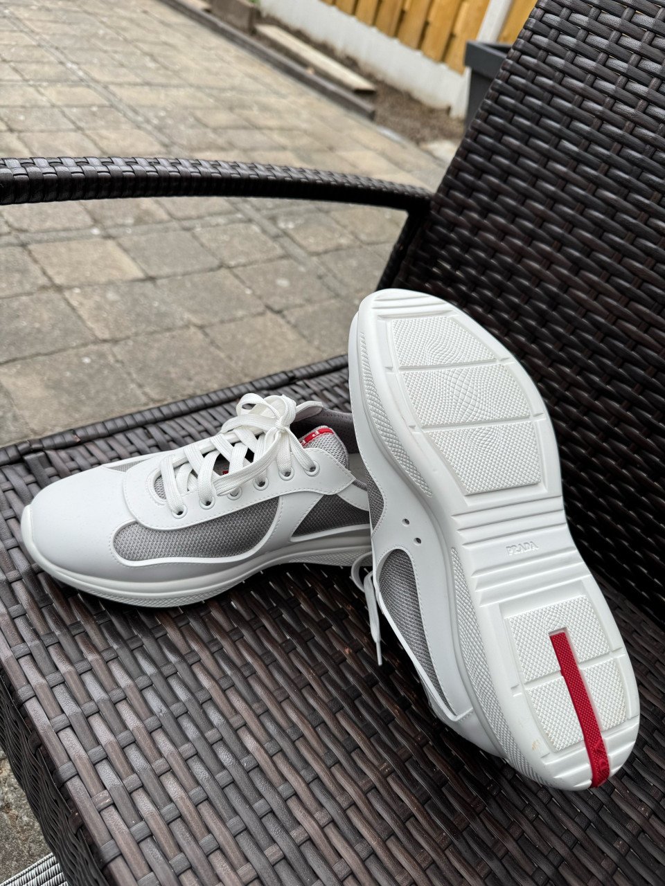 Prada Sneakers Wit Maat 42