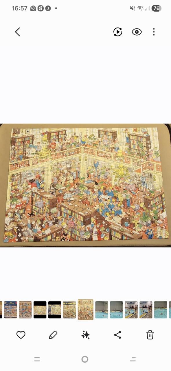 Puzzel Jan van Haasteren 1000st De Bibliotheek