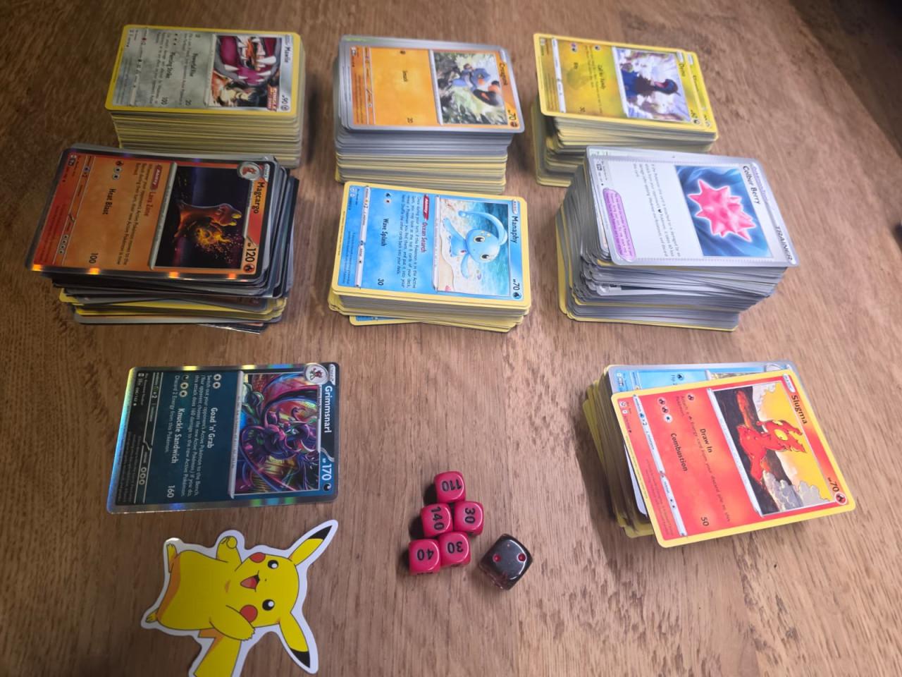 Partij Pokémon kaarten – ca. 700 stuks – Holo & Reverse Holo