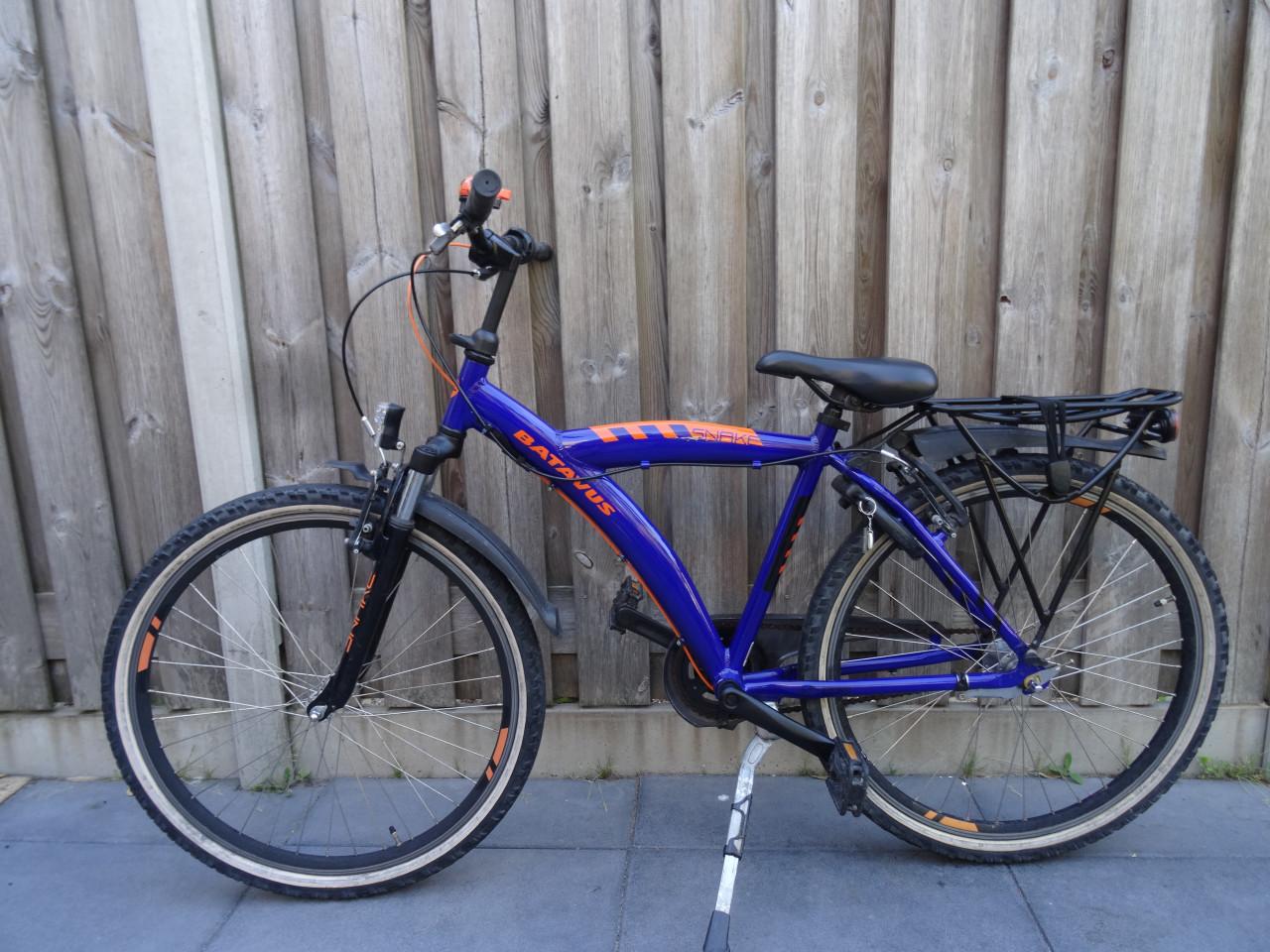🚲 Batavus Snake Jongensfiets – 26 inch – 3 Versnellingen Blauw/Oranje 💙🧡