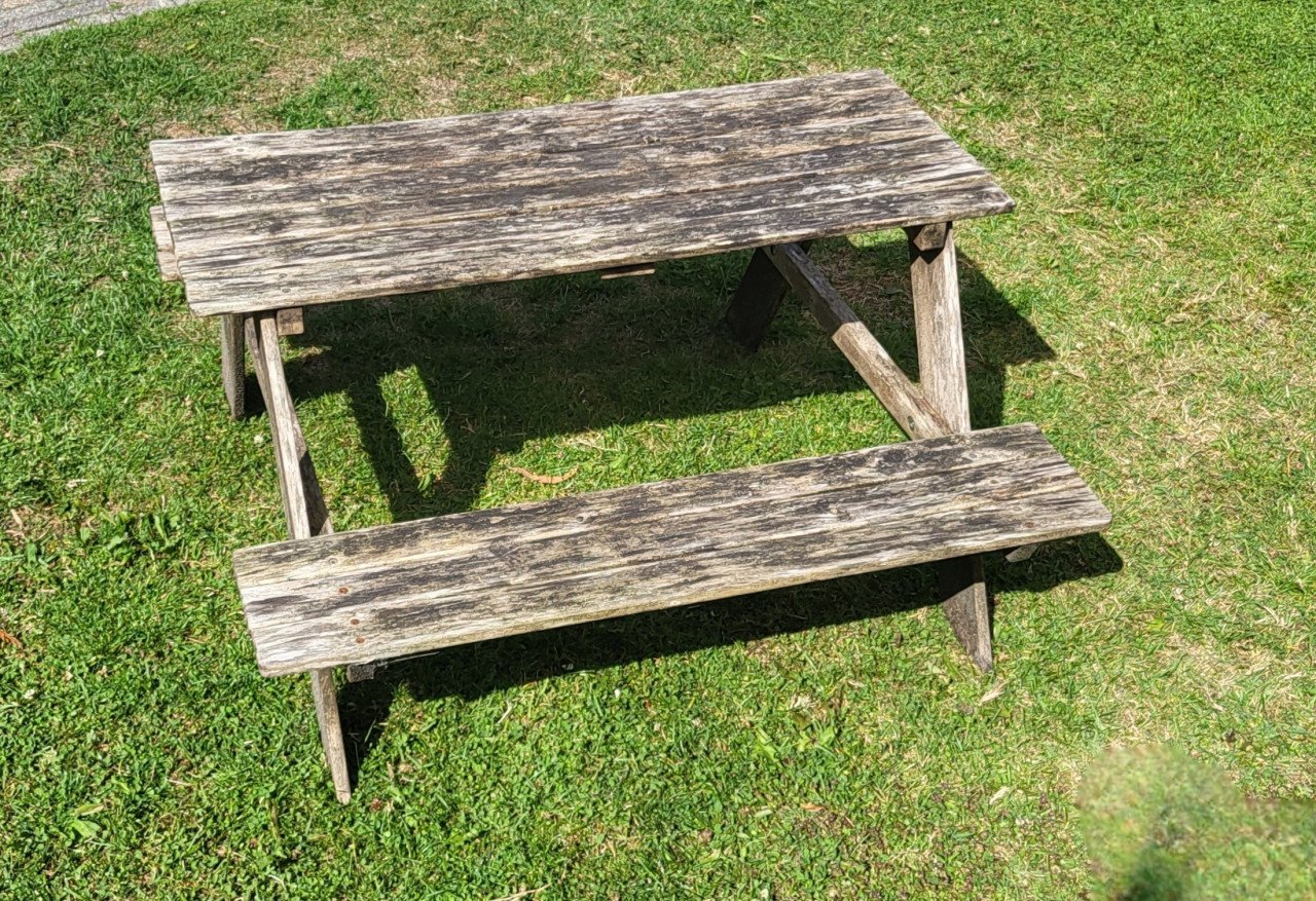Kinder picknicktafel