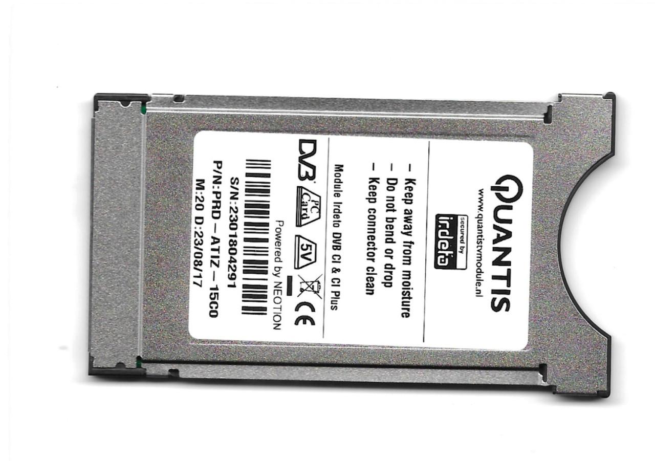 Modulecard  Quantis interactive CL+ 1.3