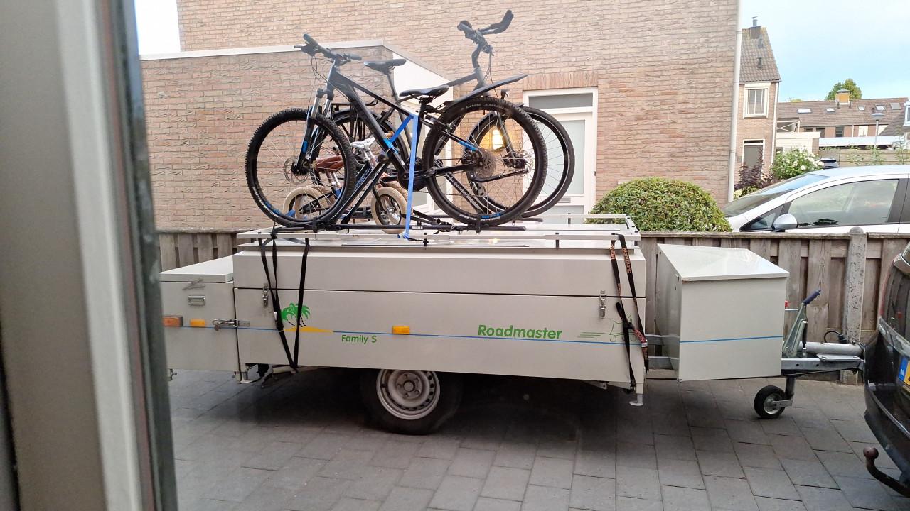 Vouwwagen family four