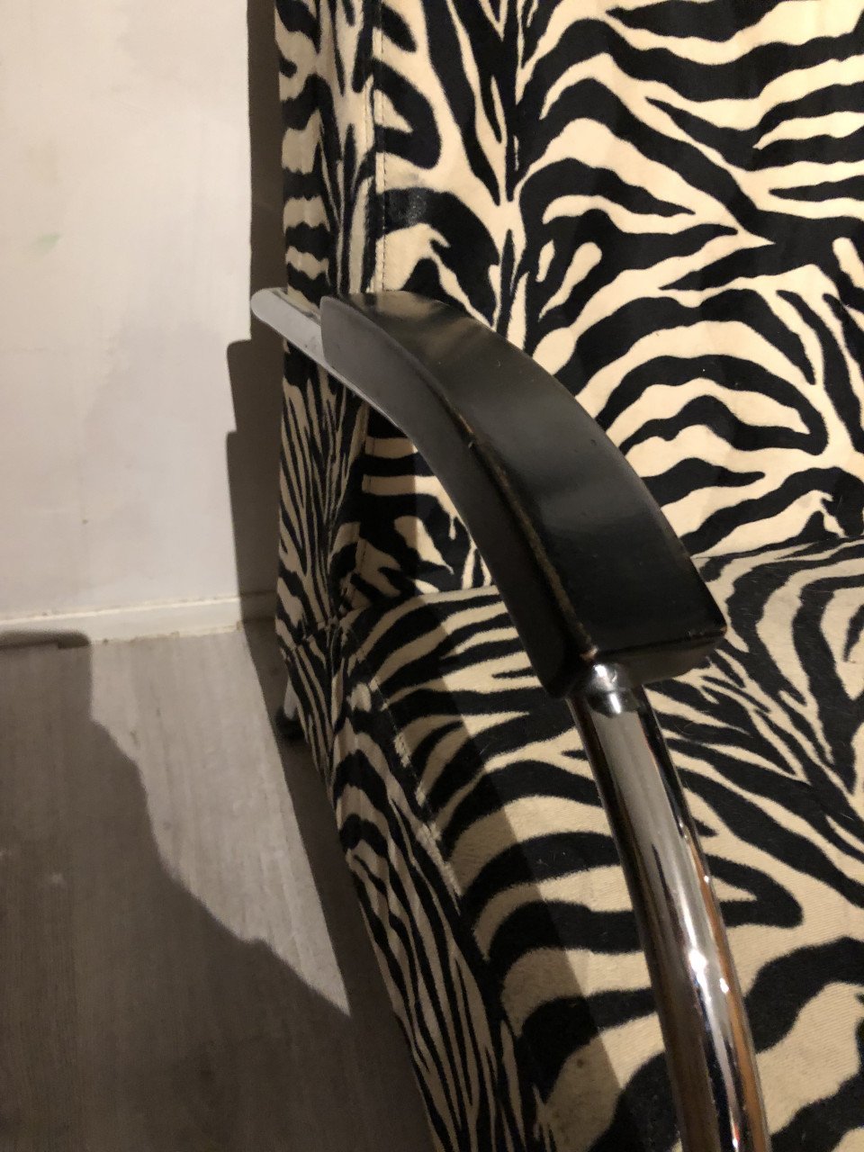 Vintage Zebra fauteuil