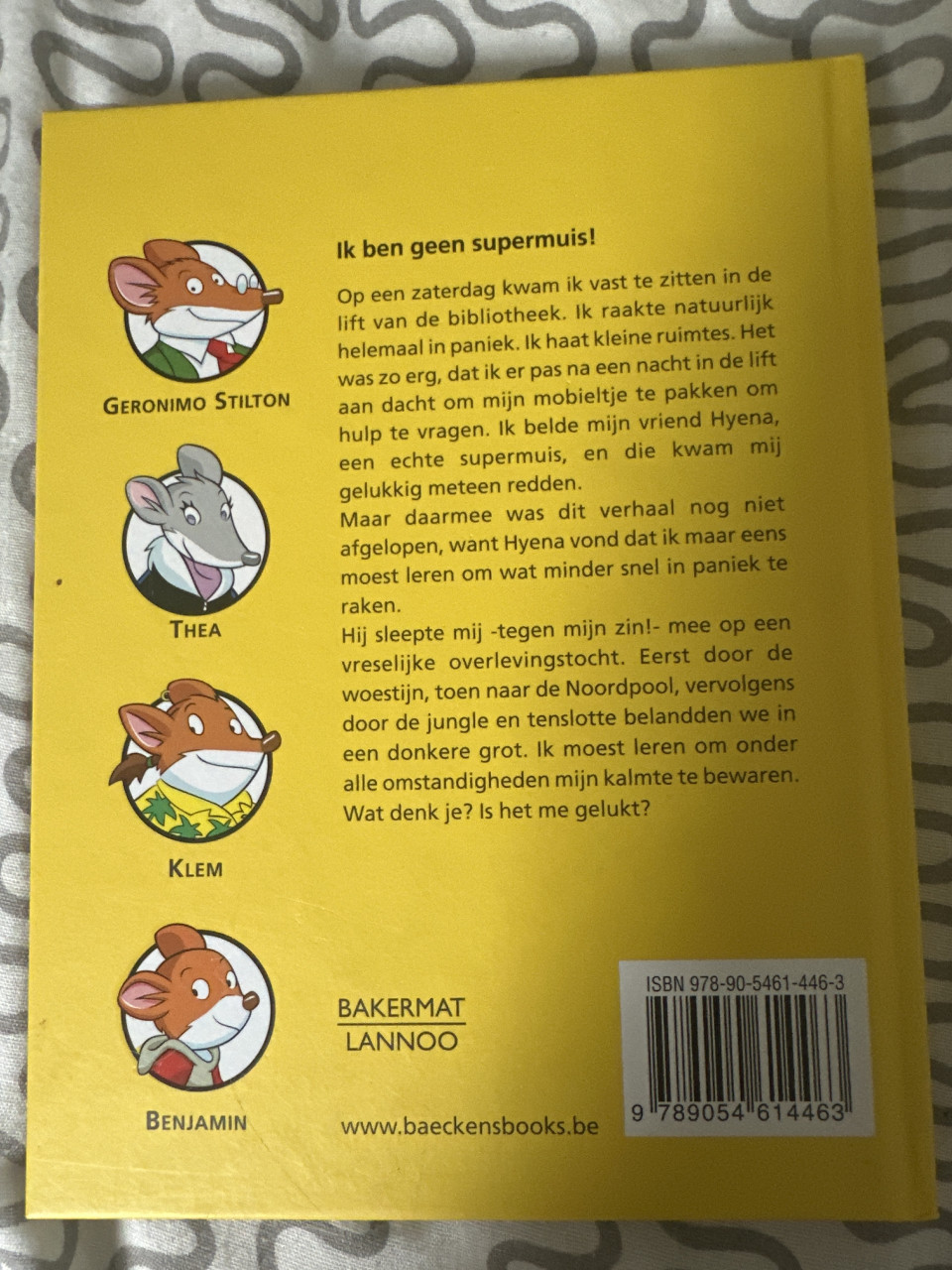 Boek Ik ben geen supermuis