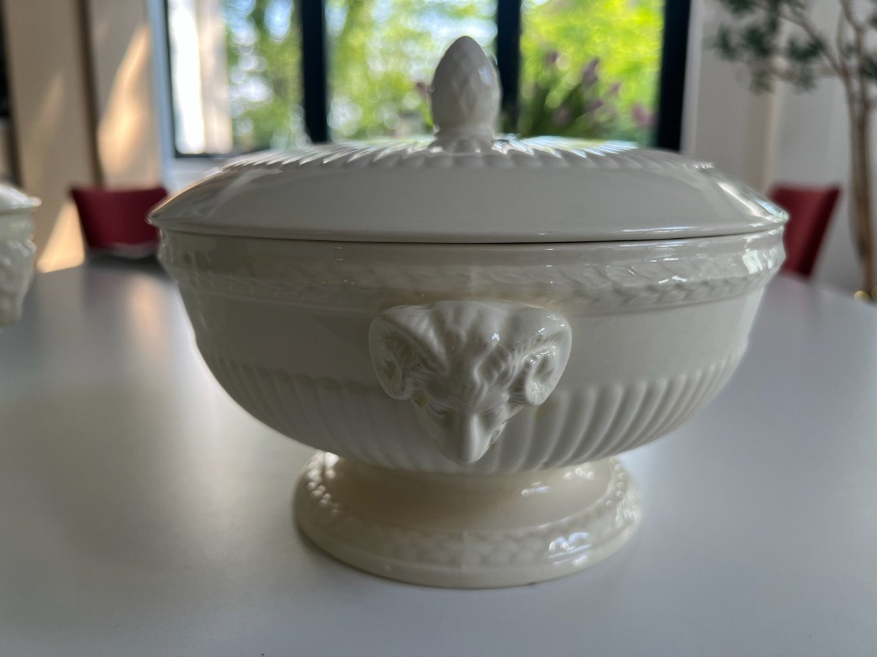 Wedgwood Edme dekschaal 20 cm, 2 stuks