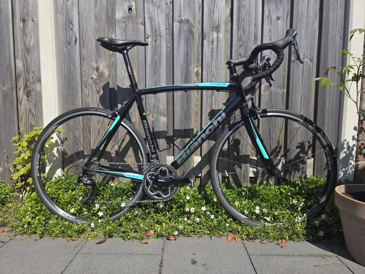 Bianchi Via Nirone 7 racefiets - Shimano 105 - maat 57