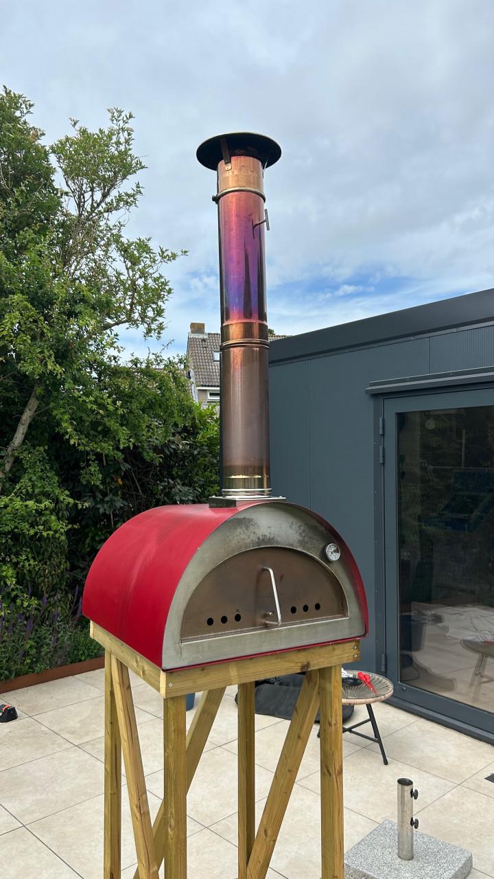 Pizza hout oven