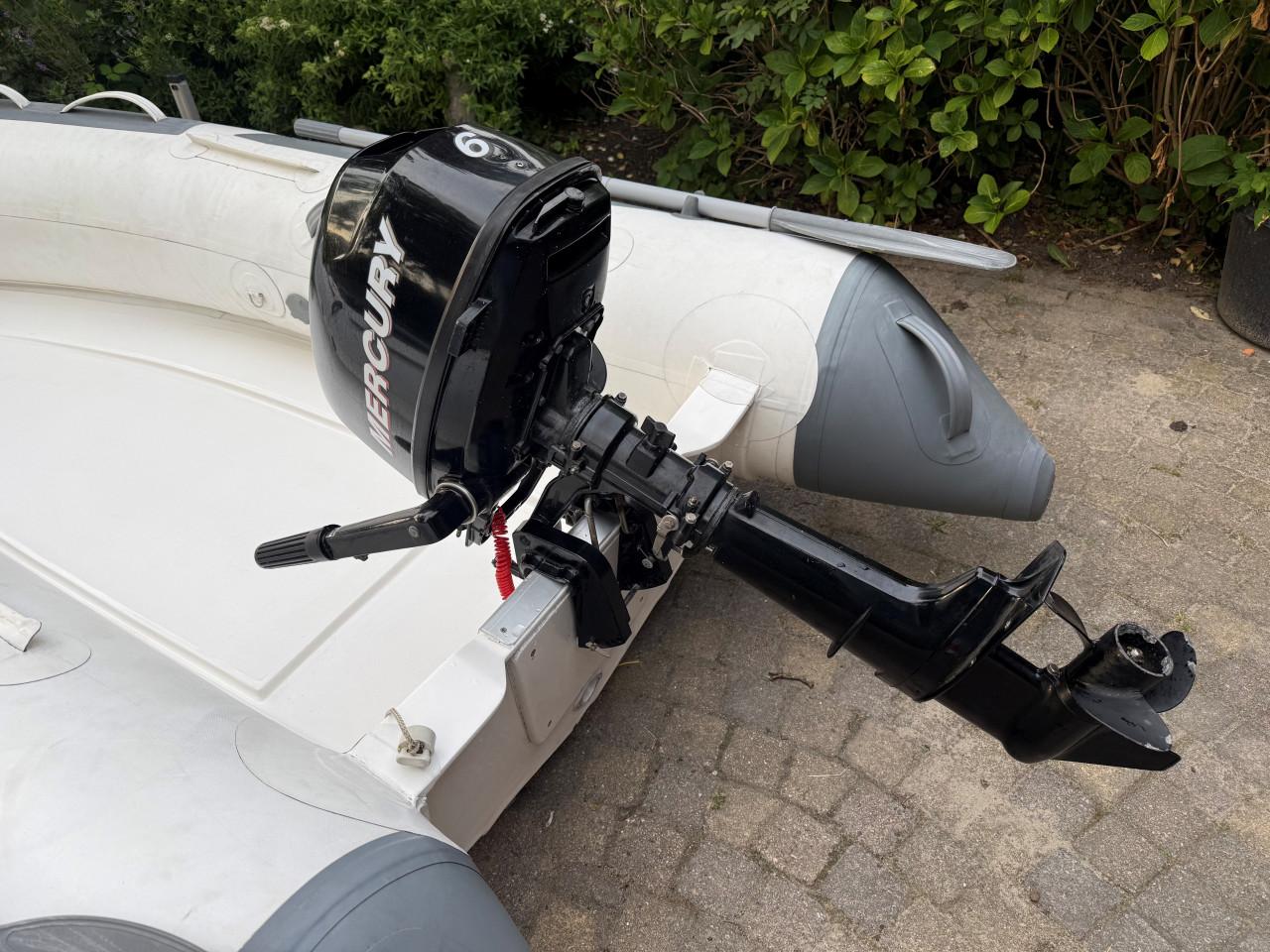 KEWI RIB 270 inclusief Mercury 6 PK buitenboordmotor
