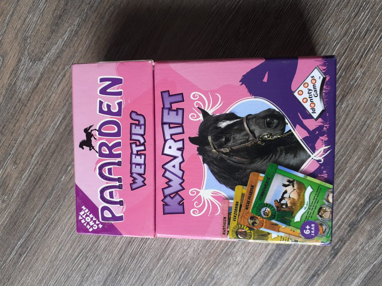 Paarden weetjes kwartet, leesboek en puzzel