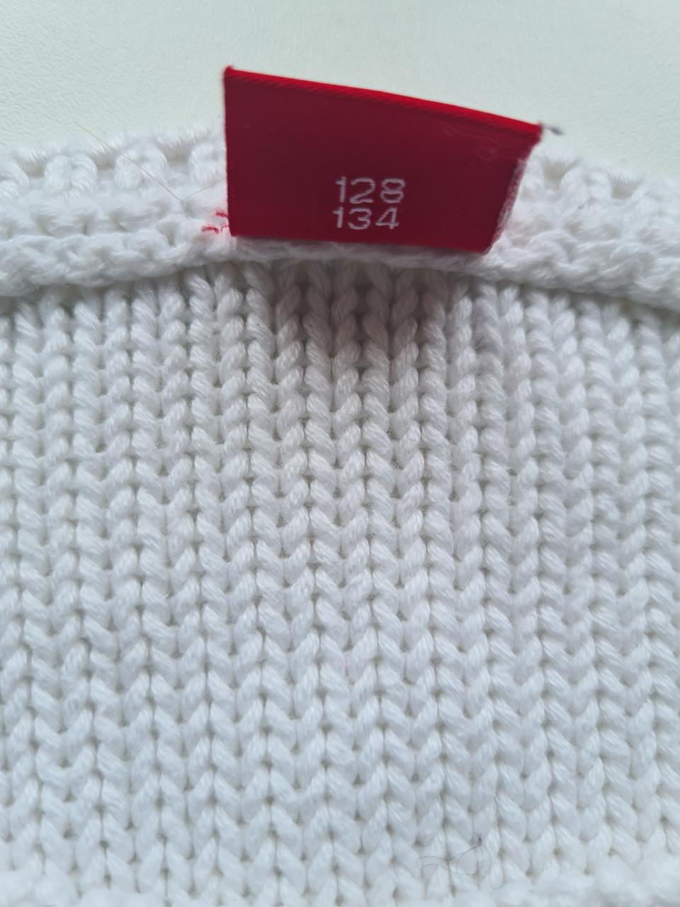 Witte katoenen trui van s' Oliver  Mt 128-134