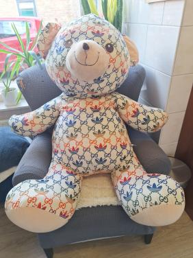 Hele grote beer uniek design leuk als kraamkado