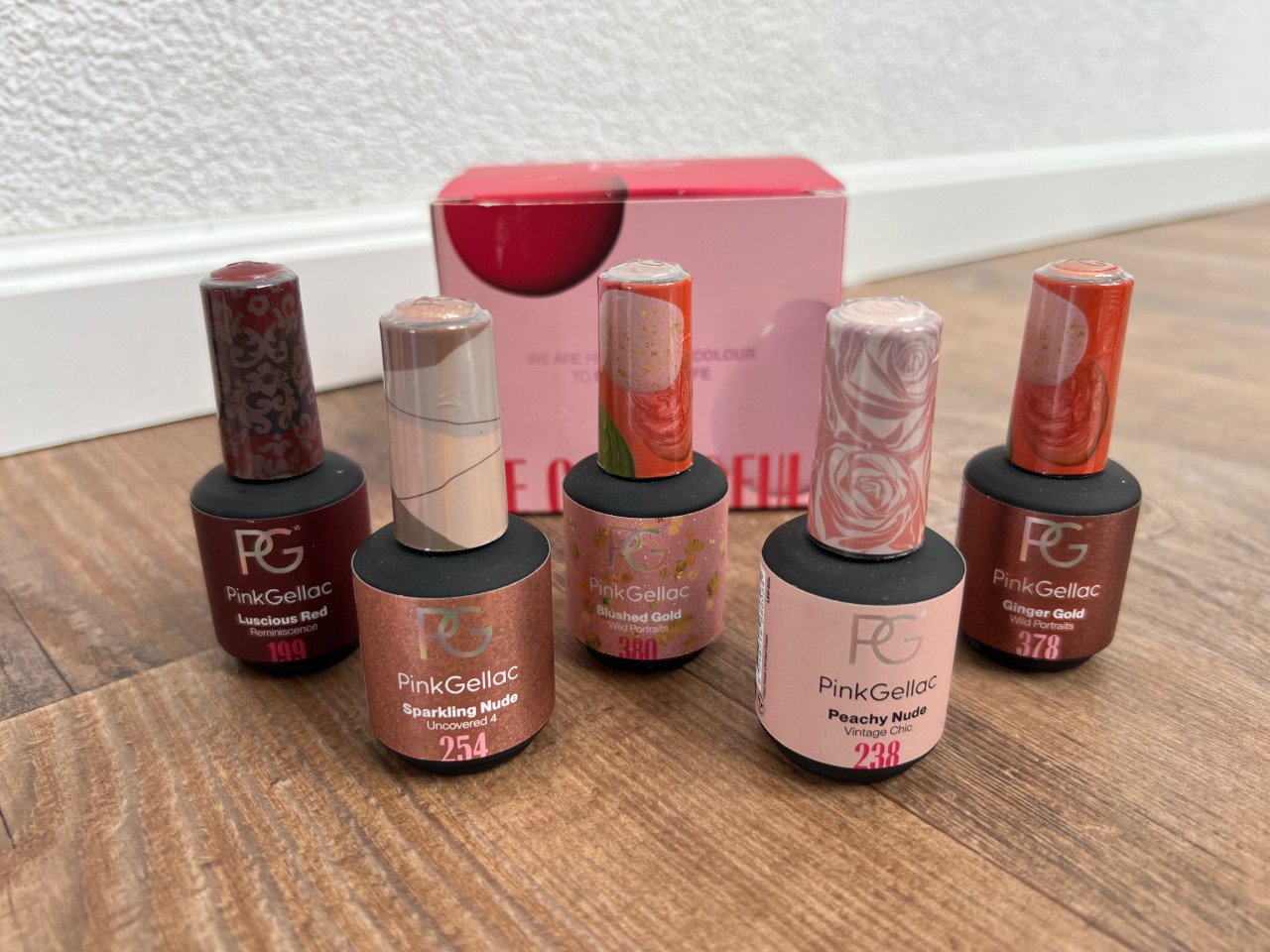 Pink Gellac set