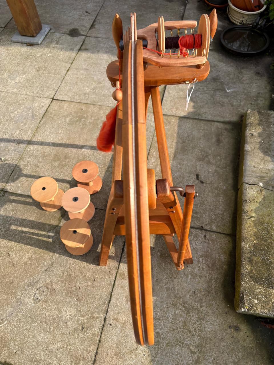 Ashford Traditional spinnewiel.