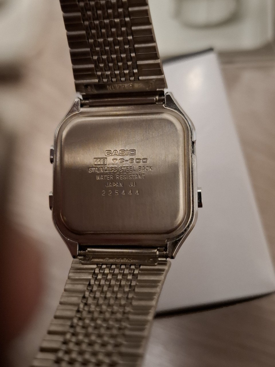 Casio TC-600 vintage horloge