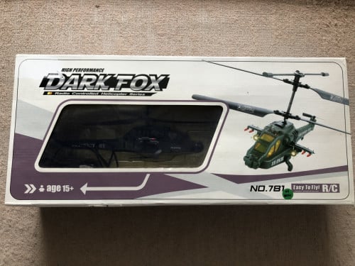 Radiografisch bestuurbare helikopter NIEUW