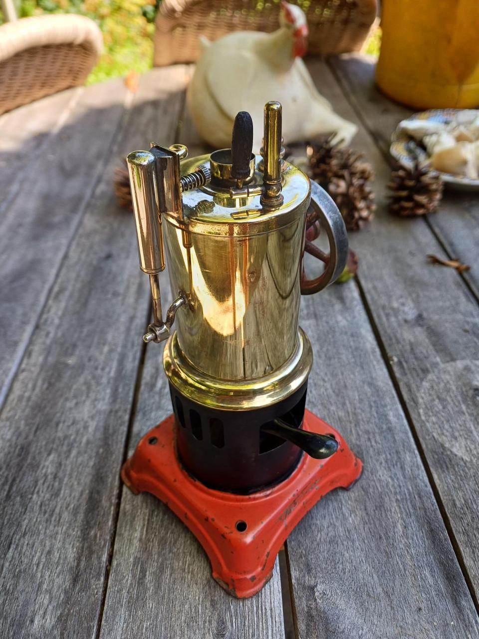 Vintage stoommachine
