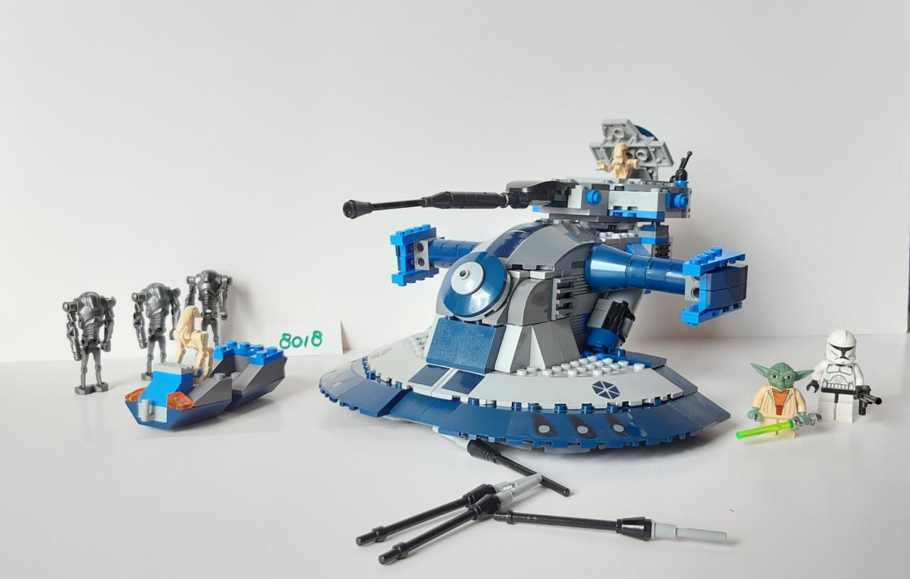Lego Star Wars: 8018 Armored Assault Tank + minifiguren
