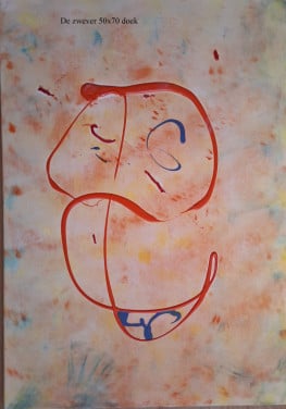 Abstract schilderij