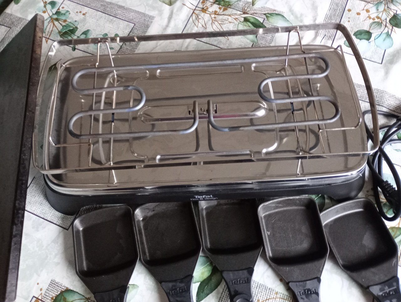 Tefal inox steengrill