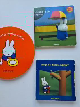 3 boeken van Nijntje  - Dick Bruna